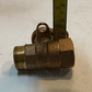 McDonald 300W Lockable Brass Curb Valve NL Valve