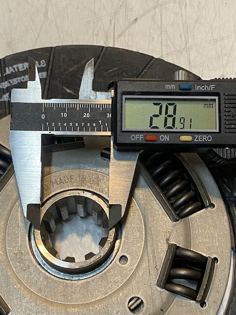 QH Clutch Friction Disc C1082AF | 134-3 | 29mm Bore 8-3/8" Dia.