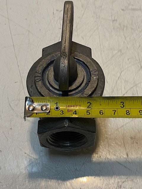 2 Qty of Full Port Aluminum Gas Valve Handles 500 Series 0.5 Psig Max (2 Qty)