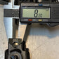 3 Pair of Seat Sliders 14-1/8" Length 1-3/8" Width 1-1/8" Thickness 8mm Screw