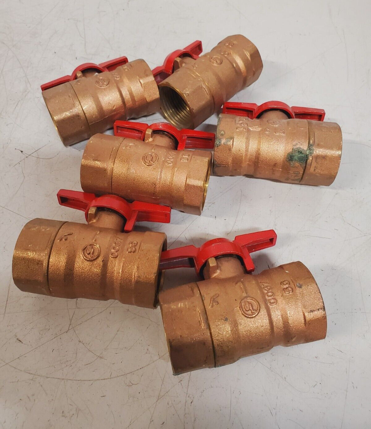 6 Qty. of McDonald Valves 1" | F1361S | 0037 | 1/2PSI 5G (6 Qty)