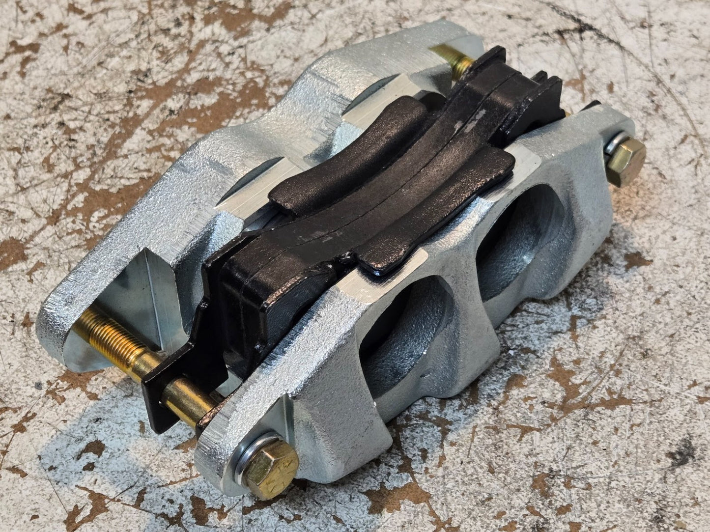 Brake Caliper and Pads 100449 | 8 1/4" Long 4" Wide 3 1/2" Tall