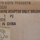8 Qty Worth Home Products Brushed Nickel Hardwire Adapters Only PBH-0030 (8 Qty)