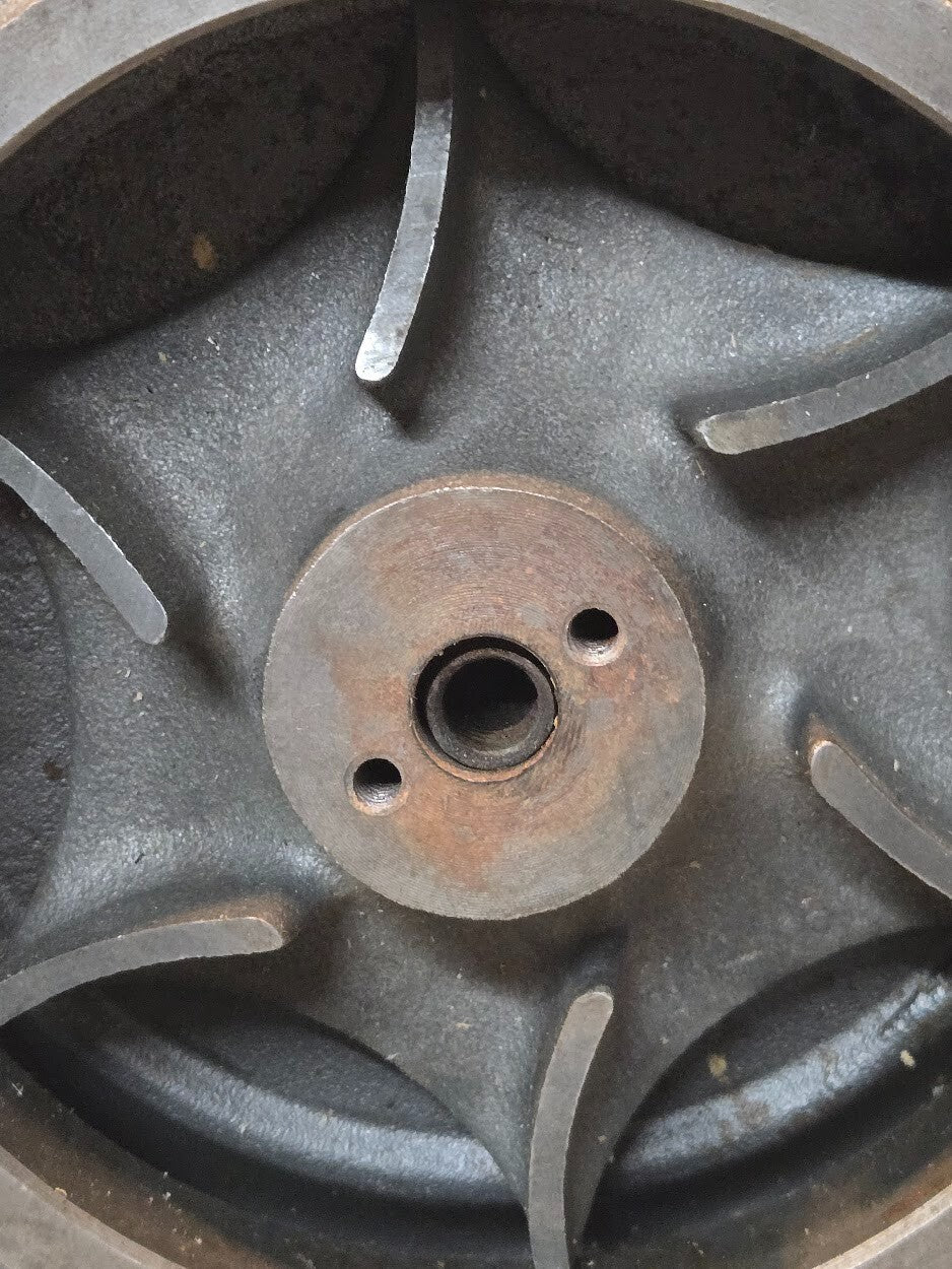 Water Pump 40-160 for Caterpillar 3406E | 02-322 | 11P02 Missing Impeller Bolt