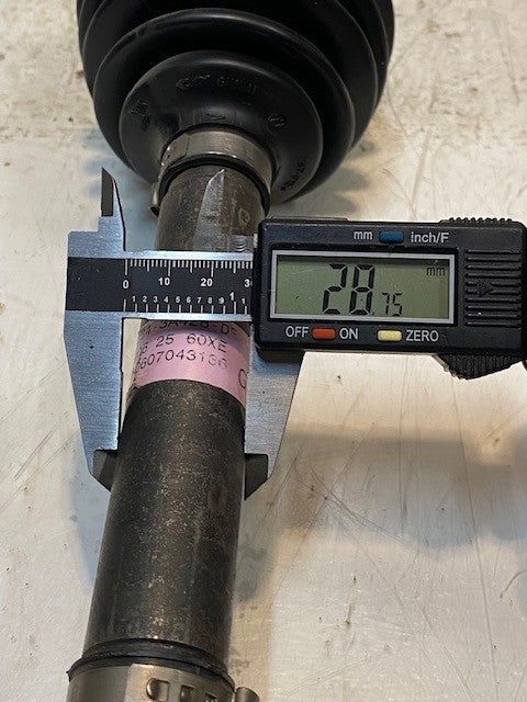 Driveshaft for Ford YL84-3A428-DF | GG062560XE | 760607043166 | 27-1/2" Long