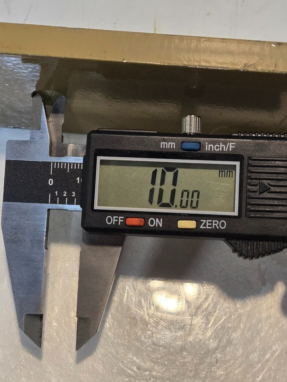 Land Pride Box Scraper Hitch Top Rear Brace 303-121D | 34" Long 2" Wide