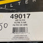 Wix Filter 49017 Air Filter Engine Intake Filter Replacement