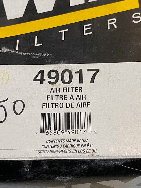 Wix Filter 49017 Air Filter Engine Intake Filter Replacement