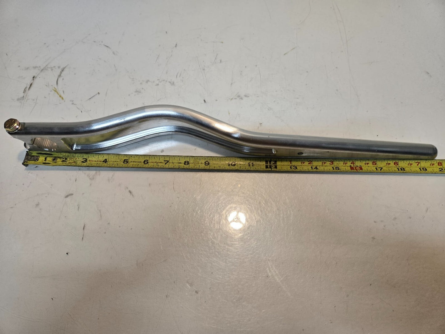 Sprint Car S-Bend Torsion Bar | 20" Long 2" Wide 28.5mm Splined Mounting Hole