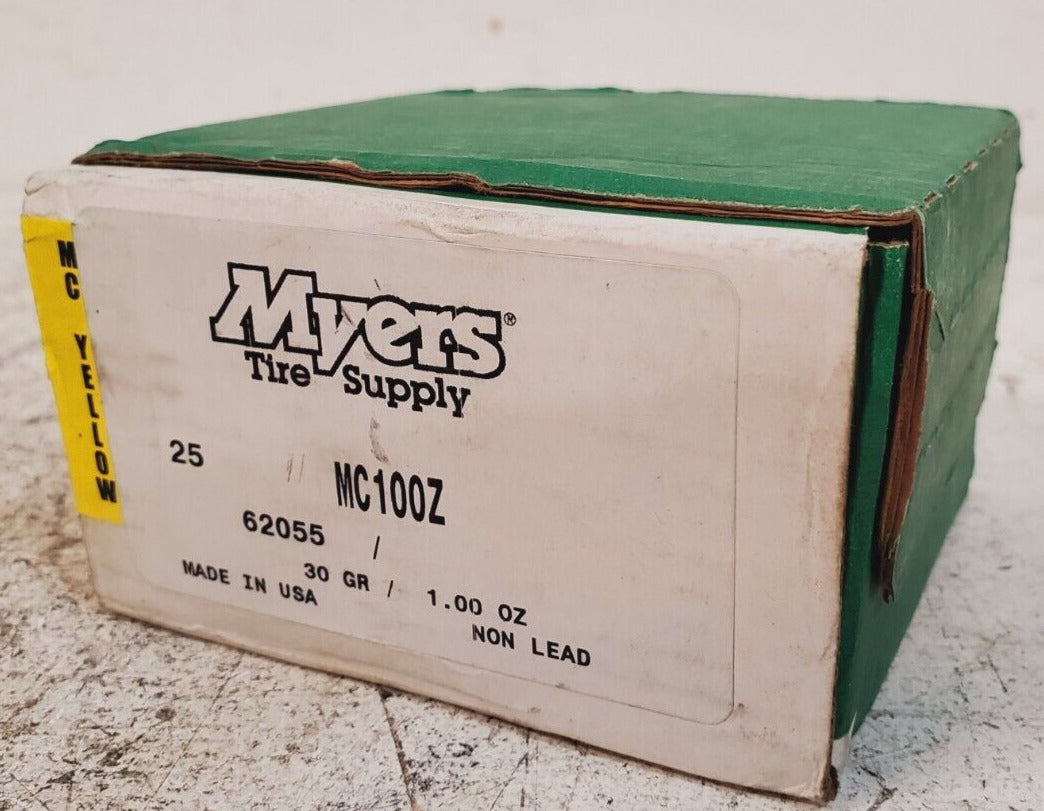 25 Quantity of Myers Tire Supply Wheel Weight 62055 | 1Oz | 28 | MC100Z (25 Qty)