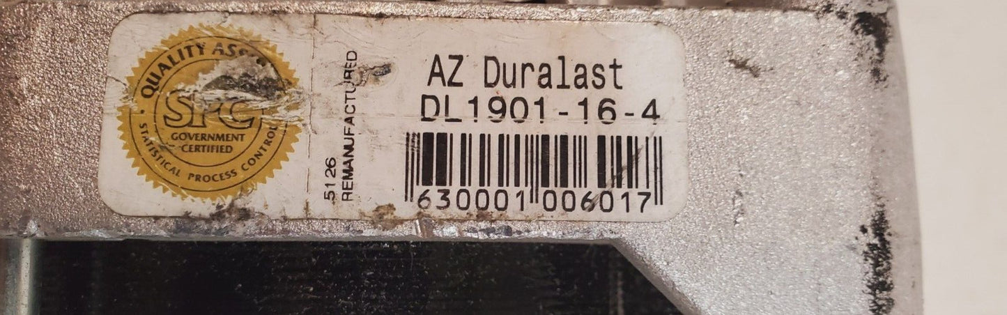 Az Duralast Remanufactured Alternator DL1901-16-4 | 5126