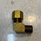 65 Qty of AF 90 Degree Brass Compression Elbow Fittings 10mm & 11mm Threads