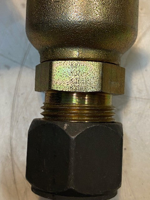 2 Qty of Parker 11143-12-12 | 12BU | KJ7H Straight On Air Chuck Adapters (2 Qty)