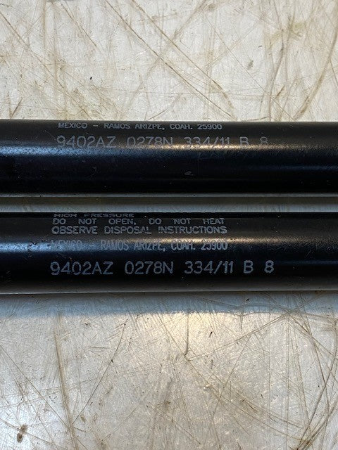 2 Quantity of Stabilus Lift-O-Mat Gas Springs 9402AZ 0278N 334/11 B 8 (2 Qty)