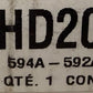 Federal Mogul HD203 Wheel Hub Bearing Set Assembly Unit 594A | 592A