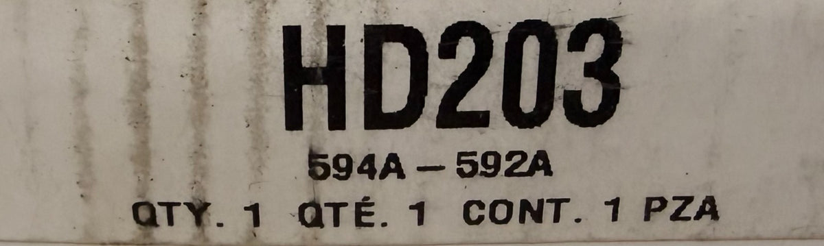 Federal Mogul HD203 Wheel Hub Bearing Set Assembly Unit 594A | 592A