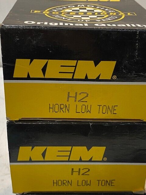 3 Quantity of KEM H2 Low Tone Horns Sparton 2328 (3 Quantity)