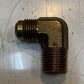 10 Quantity of 90 Degree Male Elbow Fittings 21mm Thread 19mm Thread (10 Qty)