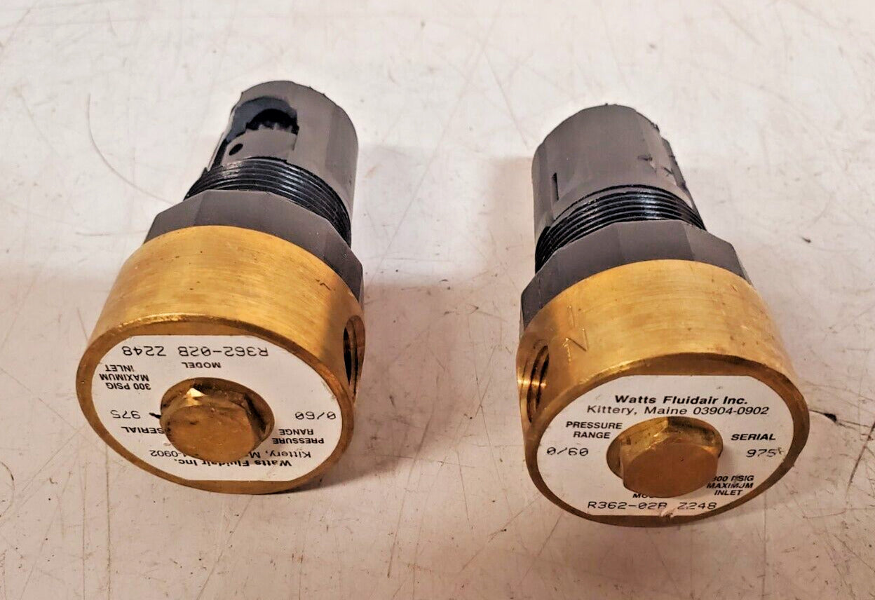 2 Qty. of Watts Fluidair Pressure Regulators R362-02B Z248 | R36202BZ248 (2 Qty)