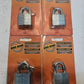 4 Quantity of Bike Gear 6255-4 Laminated Padlocks 072774625543 (4 Quantity)