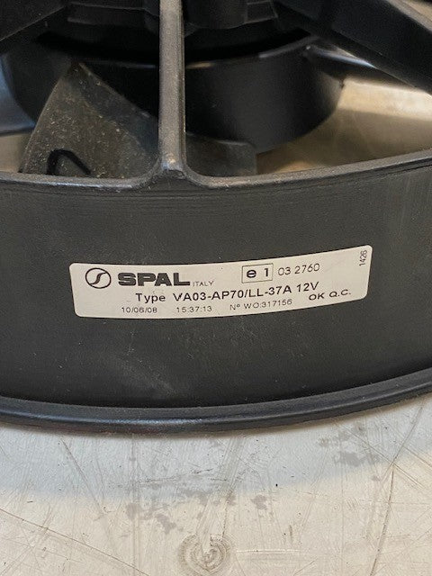SPAL 11" 12V High Performance Cooling Radiator Fan Blower VA03-AP70/LL-37A