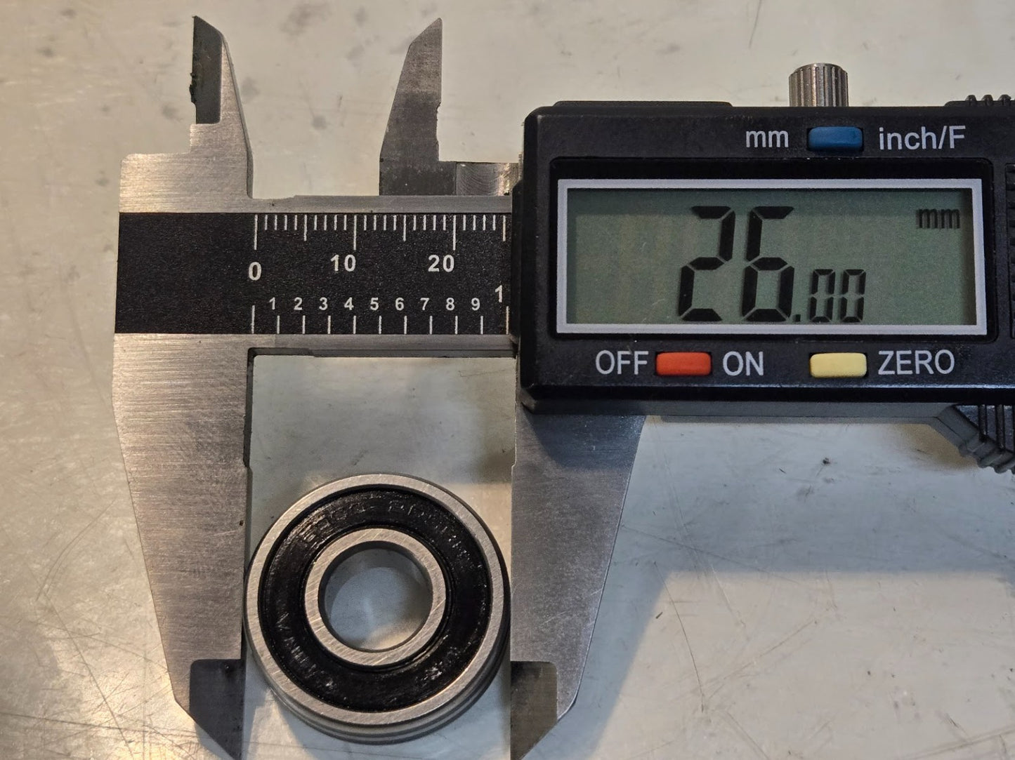 20 Quantity of MRI Ball Bearings 6000-2RSBB | 26 mm OD x 10 mm Bore (20 Qty)