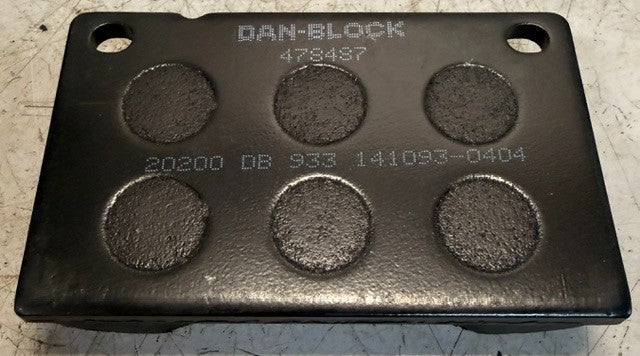 Danblock 478487 Front Brake Pad Set Automotive Disc Brake Friction Pads Assembly