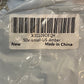 (200 Quantity) 4 Bags of 50-Pack Mini Round 3/4" Clear Lens Amber LED Buttons