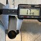 J-A Pneumatic Rotary Quick Collet Chuck 7-5/8" Dia. 3-1/8" Wide 130mm Bore