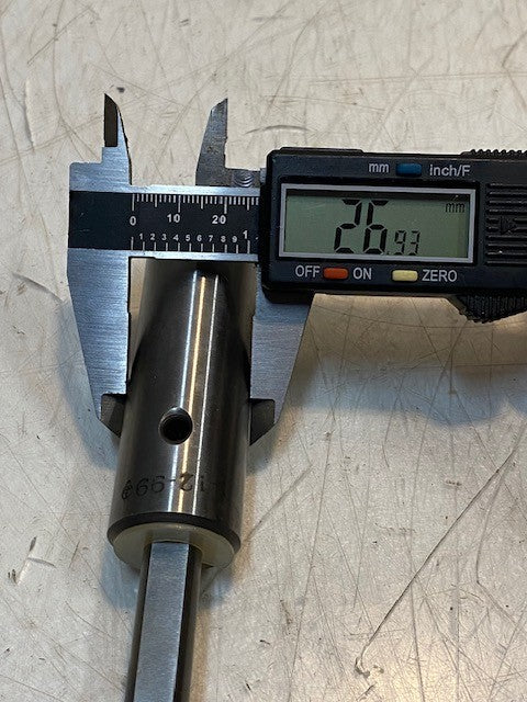 Injector Plunger and Barrel Assembly I-12-99 | 5" Long 15mm End 27mm OD 17mm End