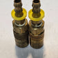 2 Quantity of PPE 300 Series 1/4" Quick Connect Couplings 3/8" Push-Lok (2 Qty)