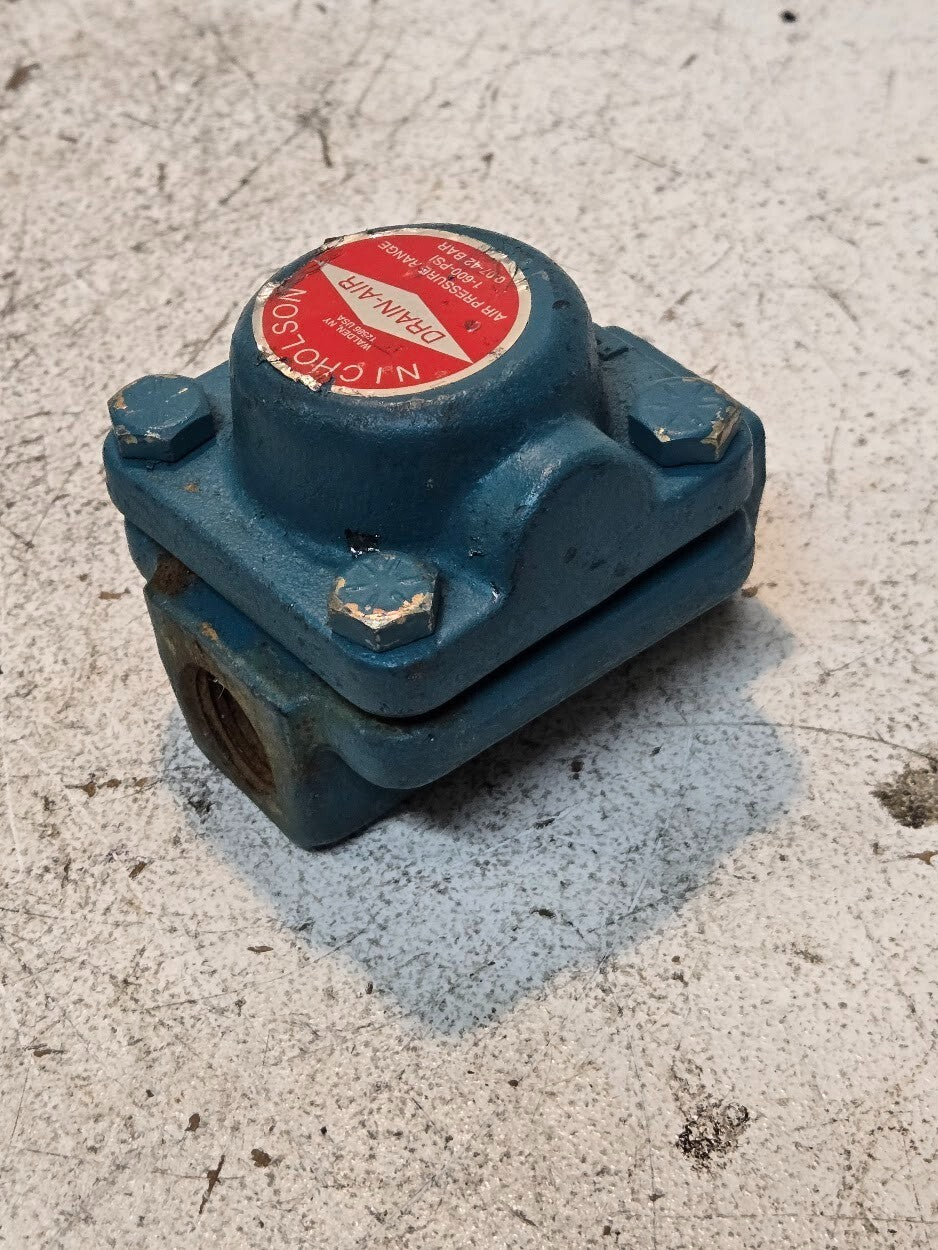 Nicholson F-CN Drain Air Trap 1-600 PSI | F-CLK | A105N