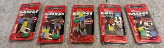 5 Quantity 8-Pack Littelfuse Mini 32v Fuse Assortment Packs 00940362ZP