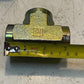 2 Quantity of Hydraulic Tee Pipe Fittings 16 | 29mm Bore 3-1/8" L (2 Quantity)