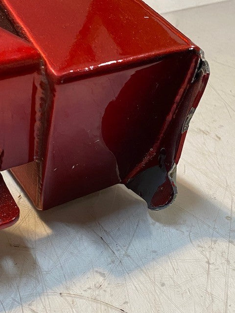 Custom Painted Motorcycle Oil Tank 13" L x 9" W x 6-1/2" H