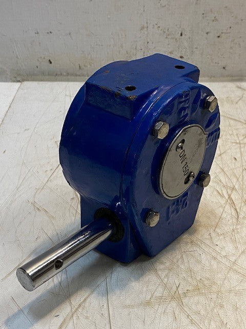 Dimax DN 150 Butterfly Gearbox Valve Actuator Shaft Gear Operator Drive Blue