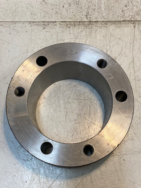 J-A Pneumatic Rotary Quick Collet Chuck 7-5/8" Dia. 3-1/8" Wide 130mm Bore