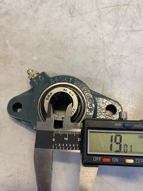 Dodge 124170 Setscrew Ball Bearing 2-Bolt Flange