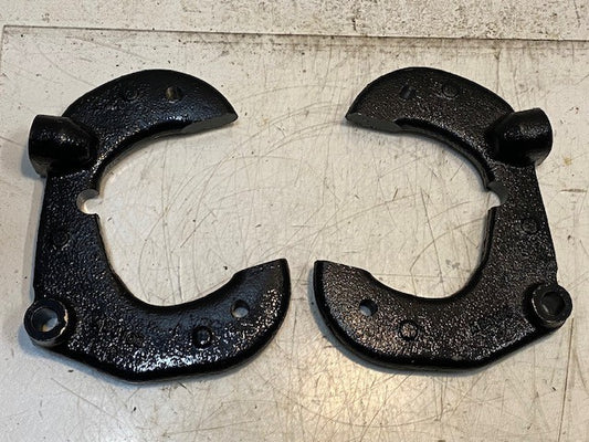 2 Quantity of Pair of L&R Forged Steel Caliper Brackets A24108/A24109 (2 Qty)