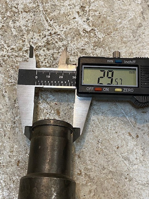 2 Quantity of 5-1/2" Carbide Auger Rock Drill Bits 30mm End 48mm OD (2 Quantity)