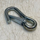Bag of 50 Heavy Duty Steel 4-Inch Utility Safety Snap Hooks Made in Taiwan