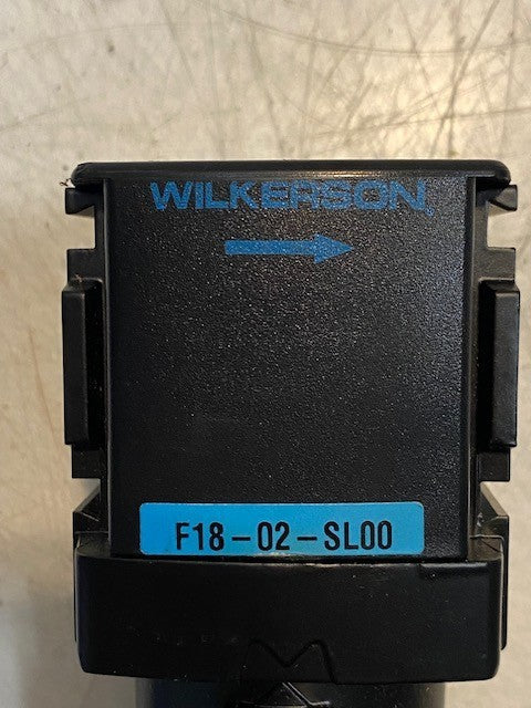 Wilkerson F18-02-SL00 Compressed Air Filter 5 Micron Rating Drain Compressor