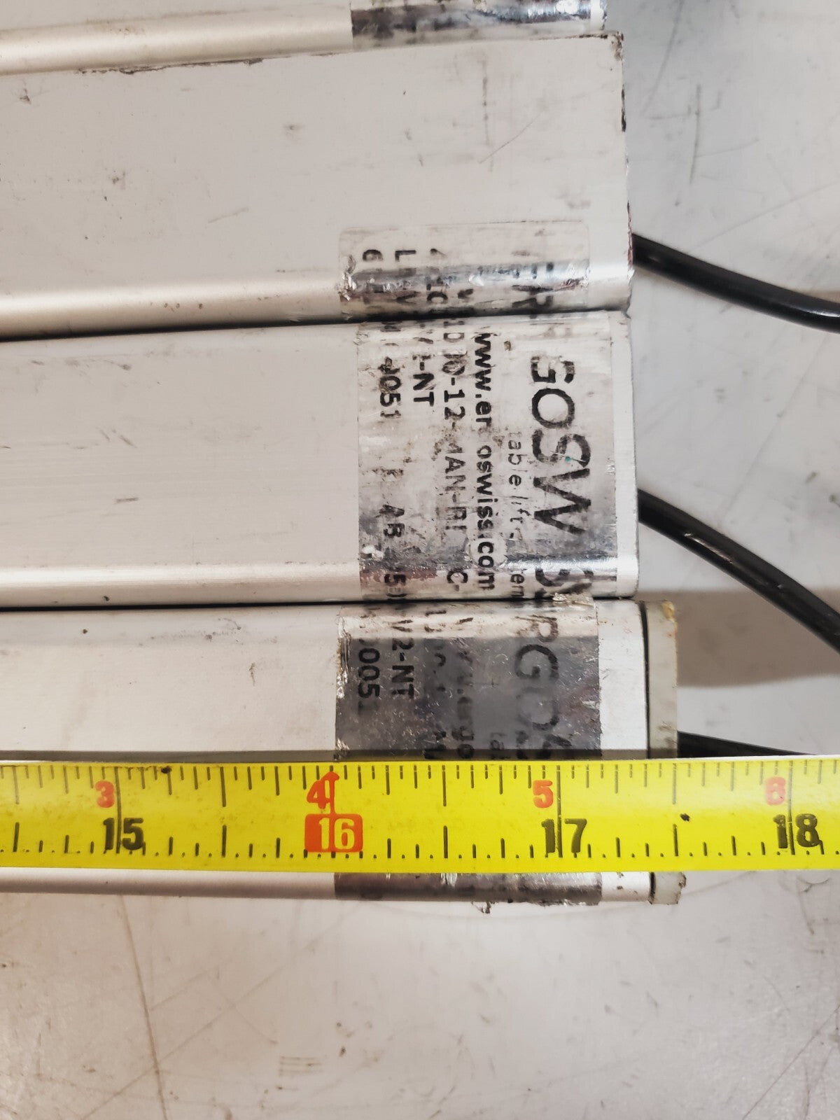 4 Qty of ErgoSwiss Table Lift Cylinders & Pump 4-1000-12-MAN-RF-SC-LA (5 Qty)