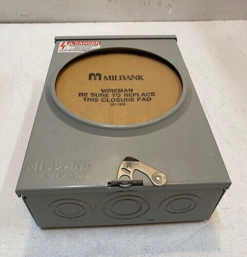 Milbank Series U-125 Type 3R Enclosure Meter Socket