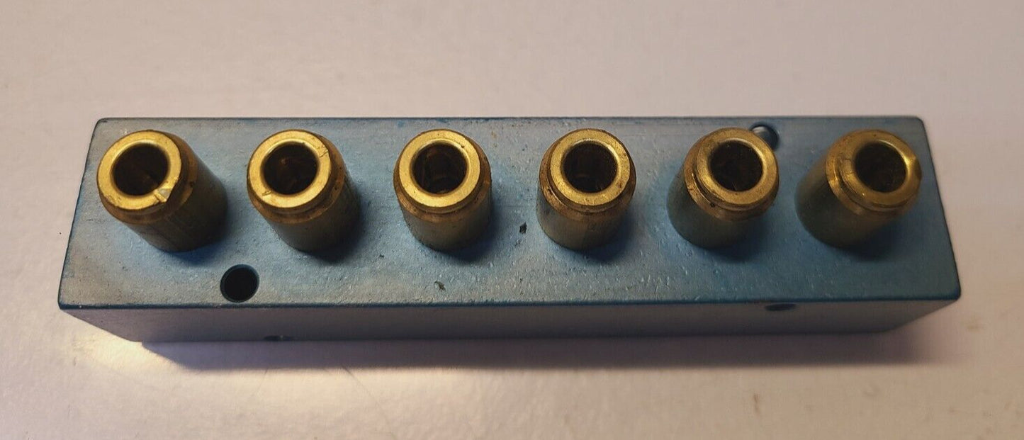 Alkon Corporation Pneumatic Manifold MQ22-4X6-6 | DC: 062800