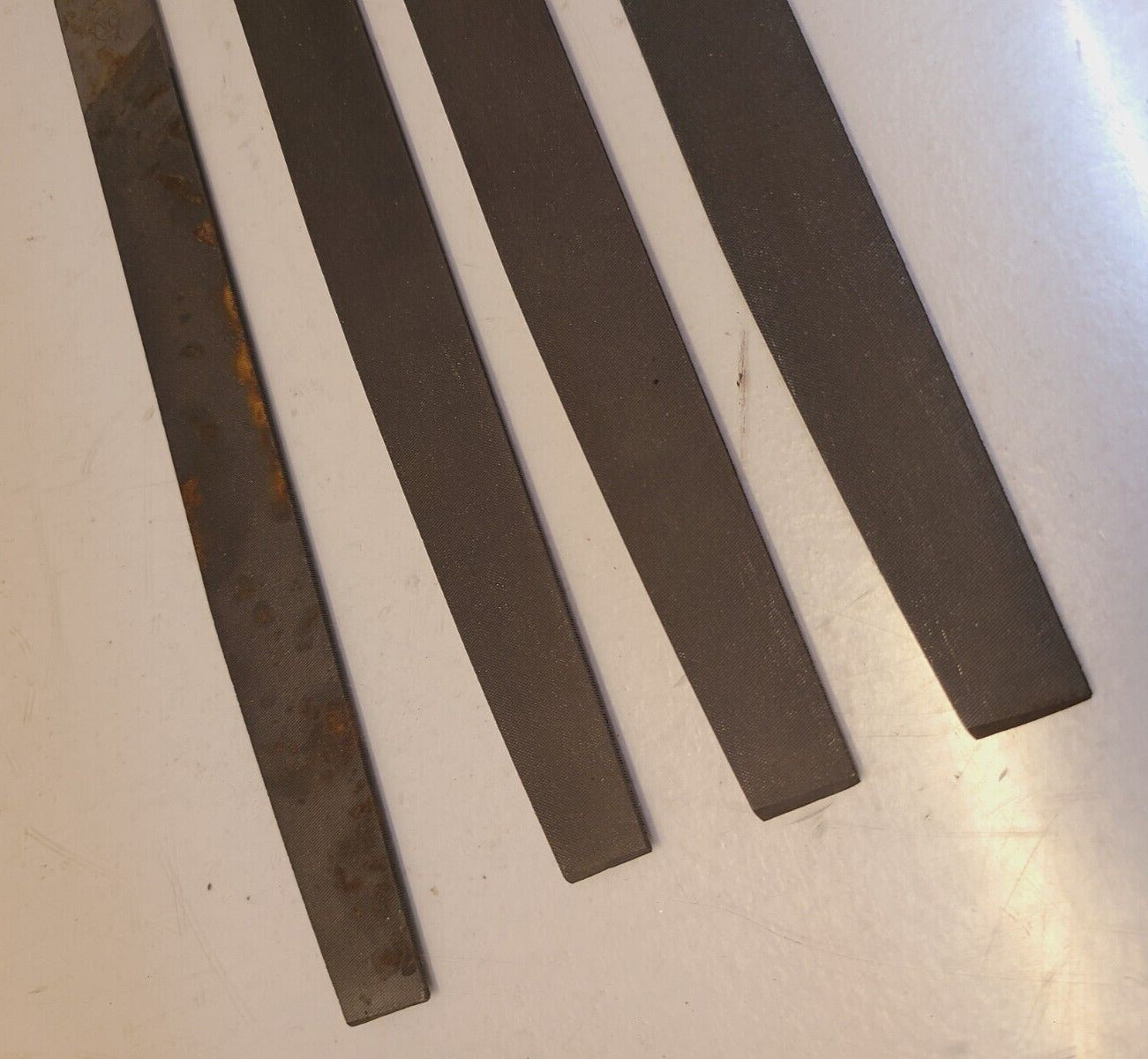 4 Quantity of Vintage JK Sunflower Files Smooth 10" Long (4 Qty)