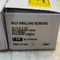 2 Boxes of 50 Self-Drilling Screws 12-14 x 1-1/2" Hex Washer Heads (100 Total)