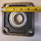 HLU 4-Bolt Flange Bearing 1-1/4"| F207 | SA207-20G