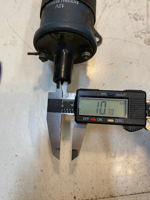 External Resistor Ignition Coil 12 Volt 080811 | 6" Long 2-1/8" Wide