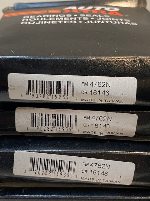 5 Quantity of Auto Xtra 4762N Rear Wheel Seals NAK TBJW6 (5 Quantity)